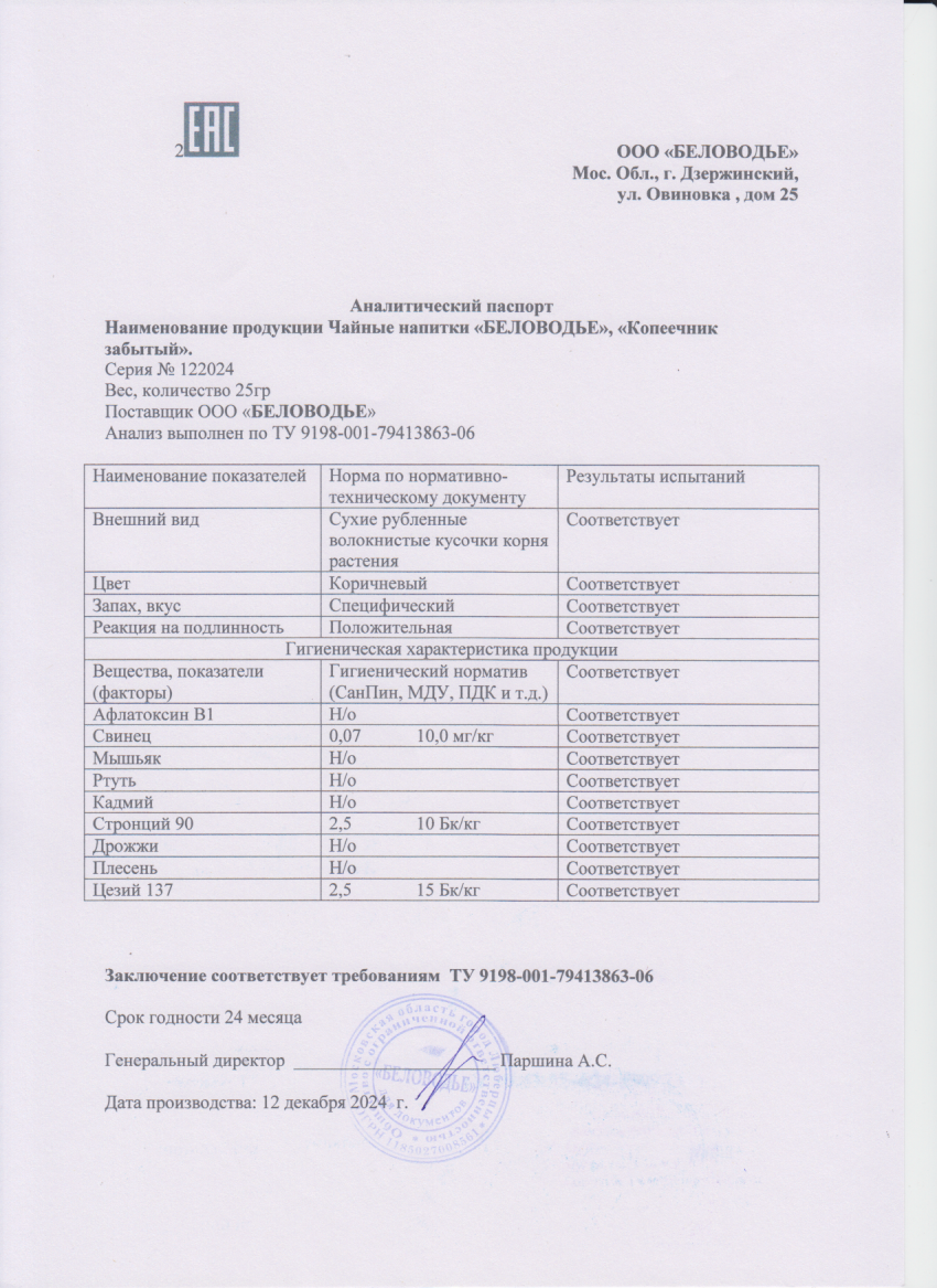 Паспорт №122024